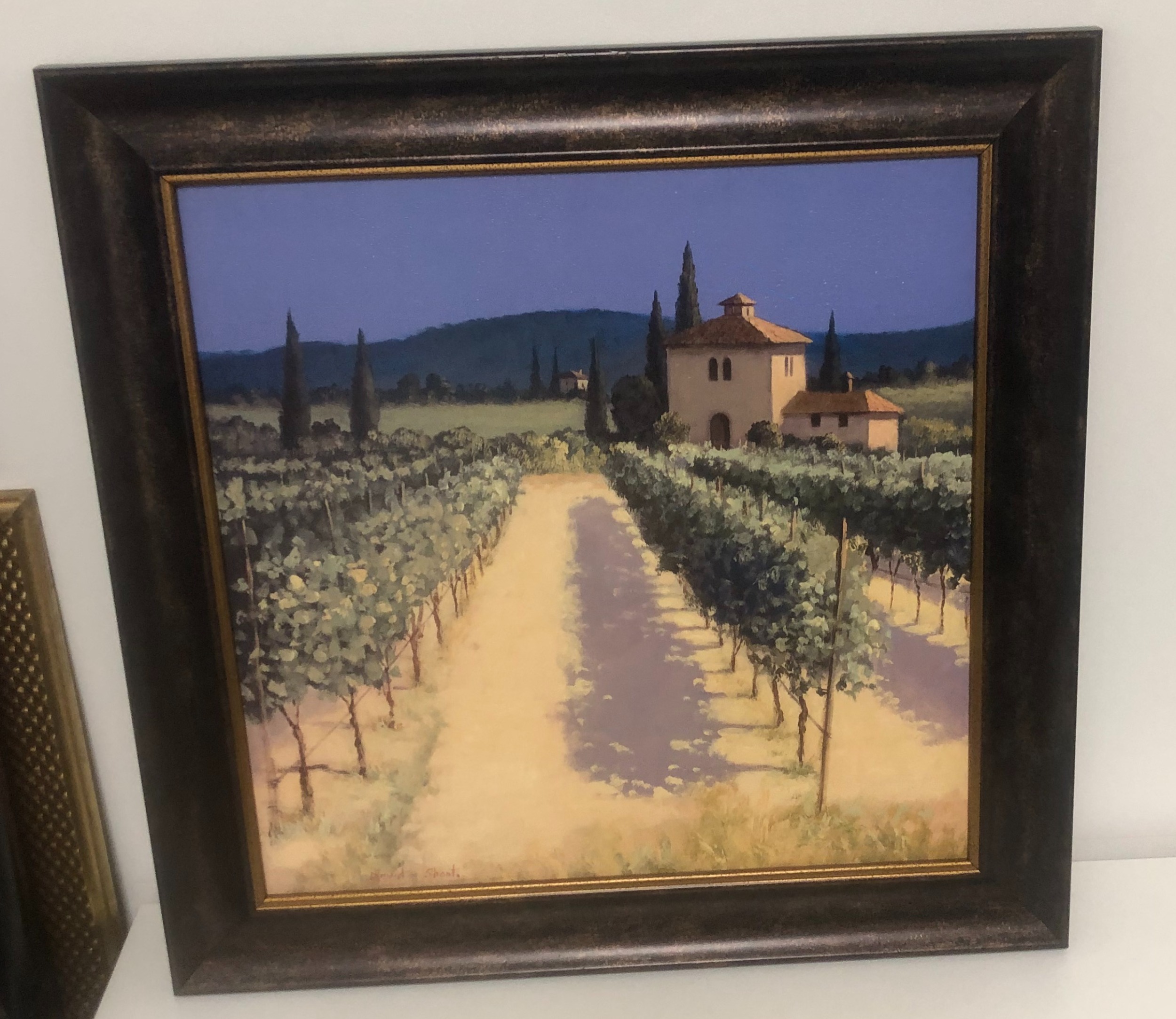Par de pinturas de paisajes