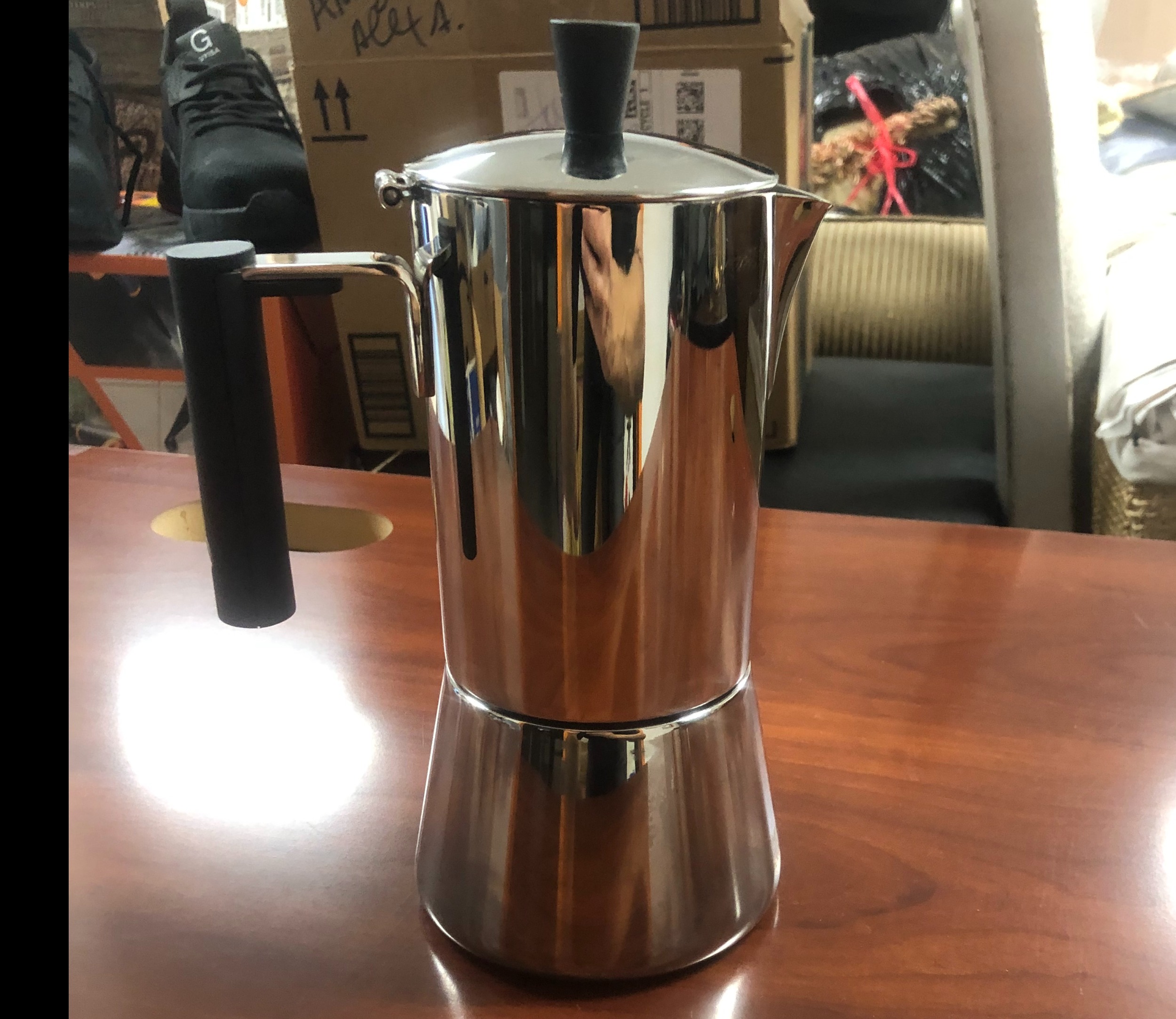 Cafetera Moka nueva sin usar